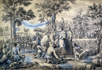 Summer, Study for One of a Series of Tapestries Manufactured at the Gobelins Tapestry Factory by Pierre Mignard
